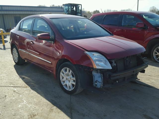 3N1AB6AP3CL673307 - 2012 NISSAN SENTRA 2.0 RED photo 1