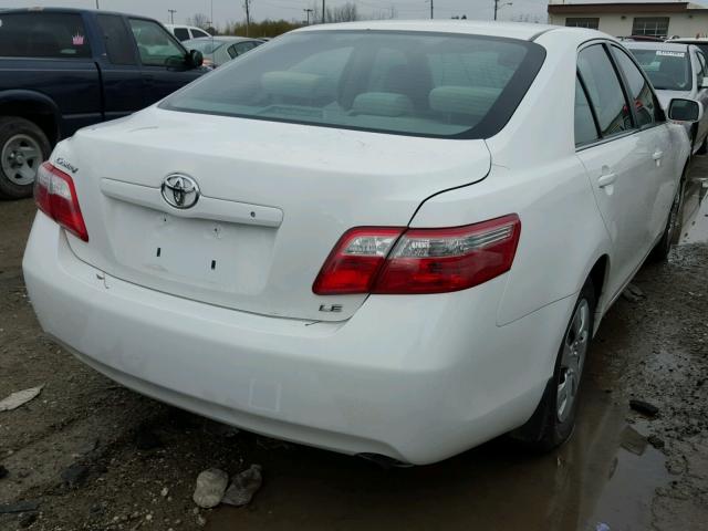 4T1BE46K09U914129 - 2009 TOYOTA CAMRY BASE WHITE photo 4