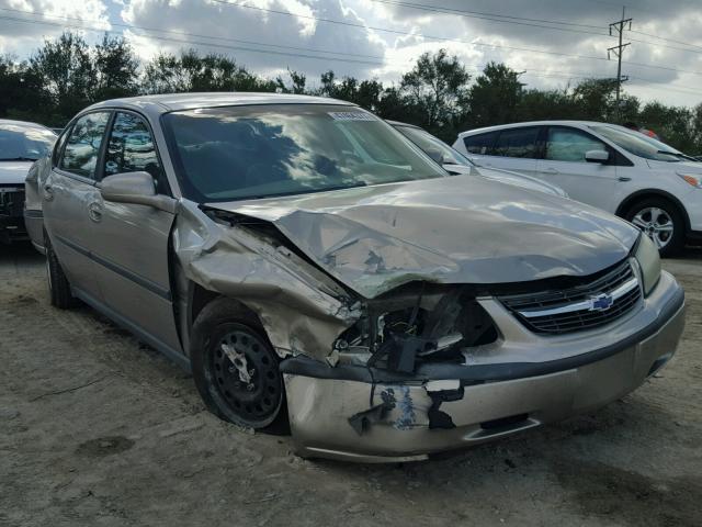 2G1WF52E419369104 - 2001 CHEVROLET IMPALA TAN photo 1