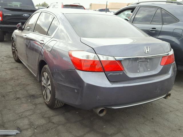 1HGCR2F3XFA274830 - 2015 HONDA ACCORD LX CHARCOAL photo 3