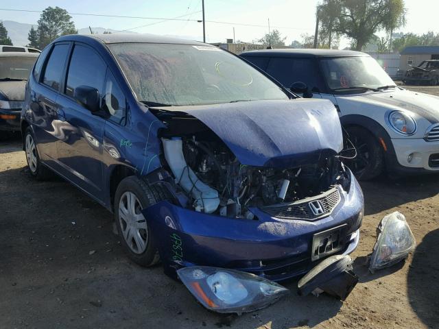 JHMGE8H34BC018823 - 2011 HONDA FIT BLUE photo 1