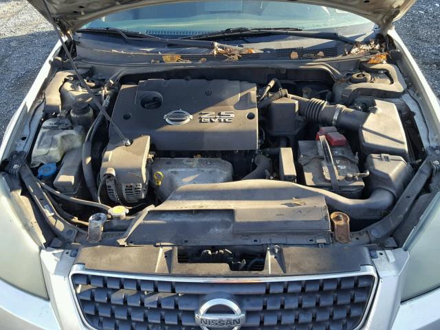 1N4AL11D75C293295 - 2005 NISSAN ALTIMA S SILVER photo 7