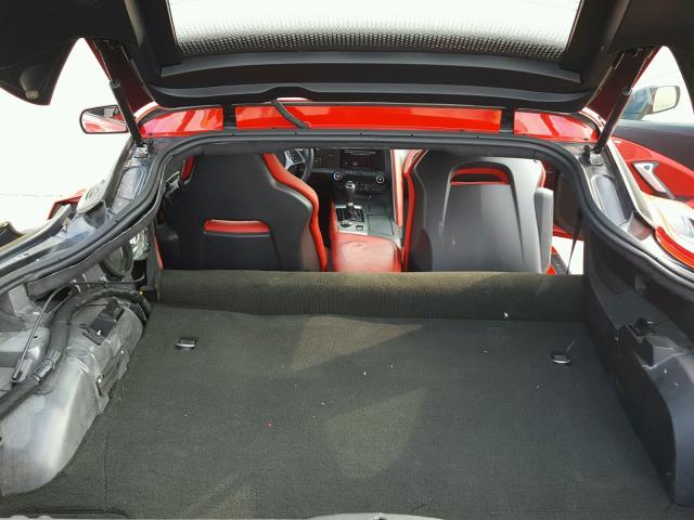 1G1YM2D75F5122674 - 2015 CHEVROLET CORVETTE S RED photo 6