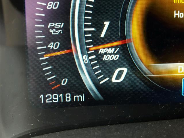 1G1YM2D75F5122674 - 2015 CHEVROLET CORVETTE S RED photo 8