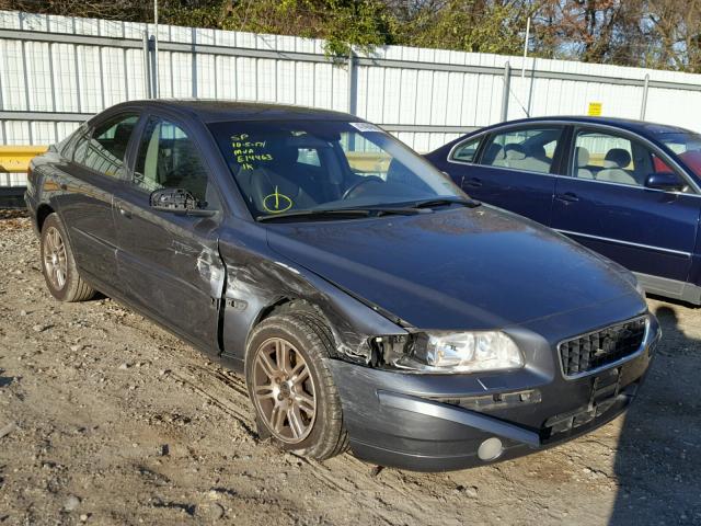 YV1RH592062507361 - 2006 VOLVO S60 2.5T GRAY photo 1