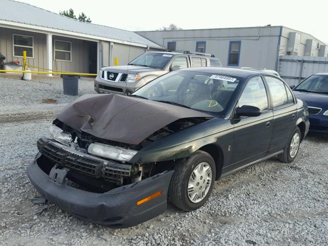 1G8ZG5289XZ221440 - 1999 SATURN SL1 GREEN photo 2