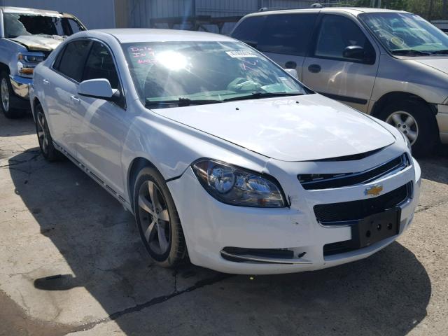 1G1ZC5EU4BF181328 - 2011 CHEVROLET MALIBU 1LT WHITE photo 1