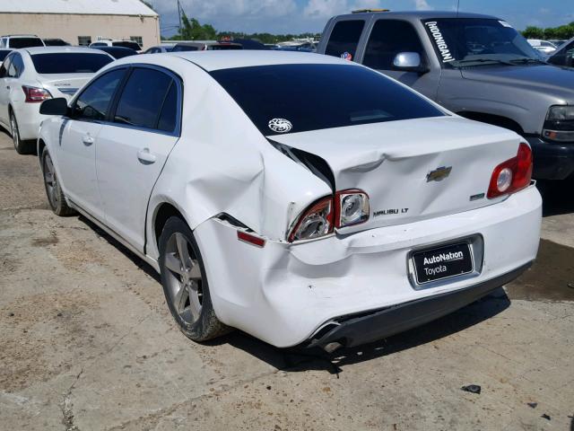 1G1ZC5EU4BF181328 - 2011 CHEVROLET MALIBU 1LT WHITE photo 3