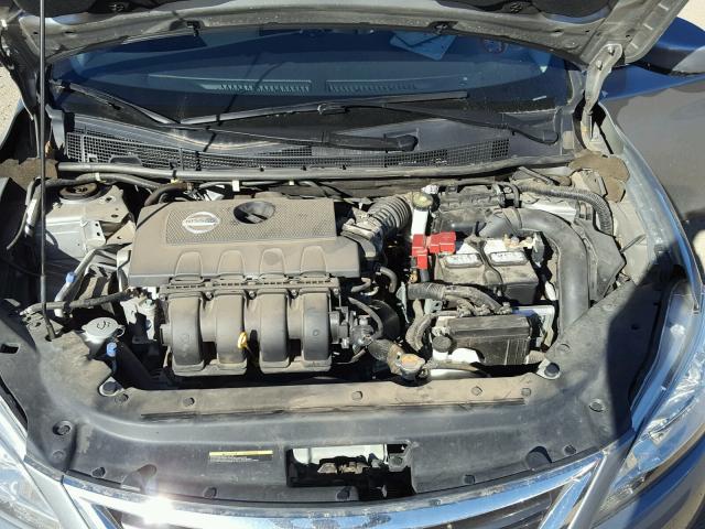 3N1AB7AP3EY278054 - 2014 NISSAN SENTRA S SILVER photo 7