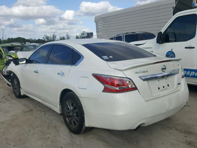 1N4AL3AP4FC493557 - 2015 NISSAN ALTIMA 2.5 WHITE photo 3