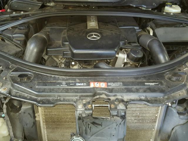 4JGCB75E96A004454 - 2006 MERCEDES-BENZ R 500 BLACK photo 7