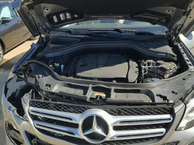 4JGDA5HB8GA737030 - 2016 MERCEDES-BENZ GLE 350 4M GRAY photo 7