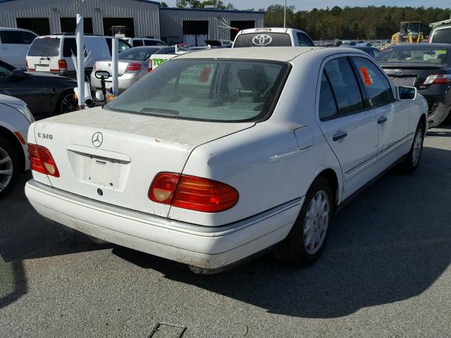 WDBJF65H0XA863954 - 1999 MERCEDES-BENZ E 320 WHITE photo 4