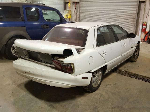 1G3NL52MXTM317498 - 1996 OLDSMOBILE ACHIEVA SL WHITE photo 4