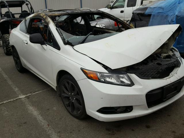 2HGFG4A57CH704785 - 2012 HONDA CIVIC SI WHITE photo 1