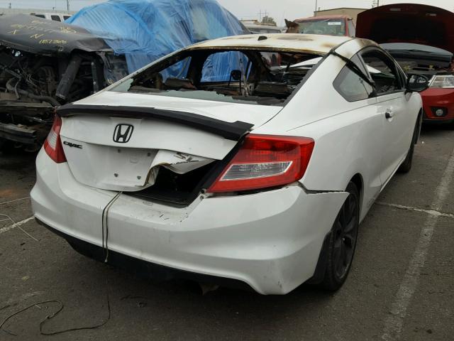 2HGFG4A57CH704785 - 2012 HONDA CIVIC SI WHITE photo 4