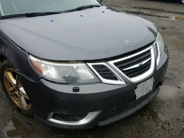 Y53FH42R891007347 - 2009 SAAB 9-3 BLACK photo 9