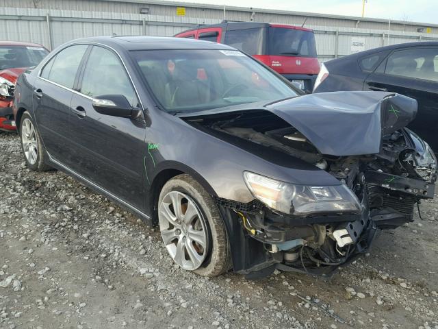 JH4KB26559C001172 - 2009 ACURA RL GRAY photo 1