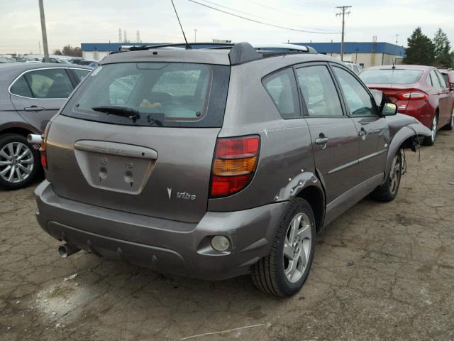 5Y2SL62833Z446536 - 2003 PONTIAC VIBE GRAY photo 4