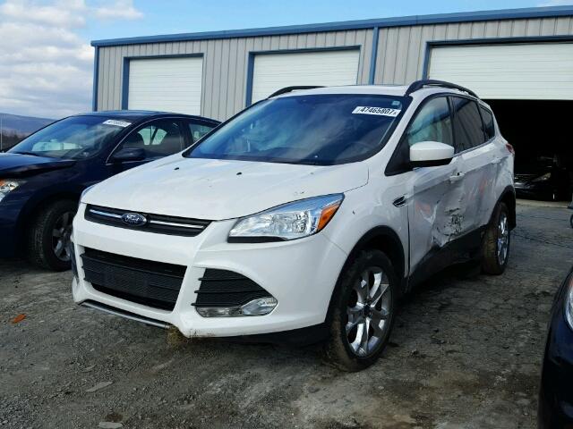 1FMCU9GX9DUC83016 - 2013 FORD ESCAPE SE WHITE photo 2