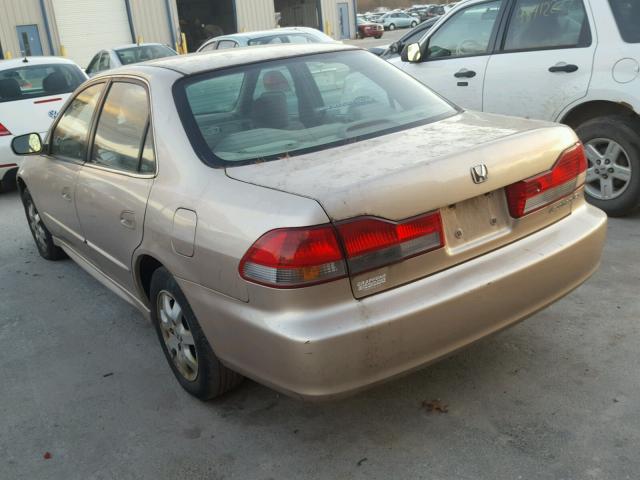 1HGCG66801A041394 - 2001 HONDA ACCORD EX GOLD photo 3