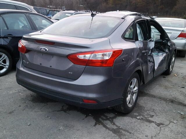 1FADP3F23EL285182 - 2014 FORD FOCUS SE GRAY photo 4