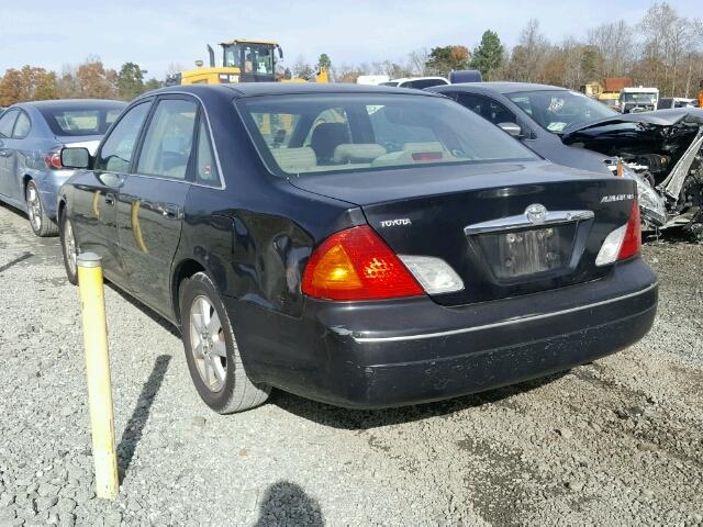 4T1BF28B8YU096999 - 2000 TOYOTA AVALON XL Қара фото 3