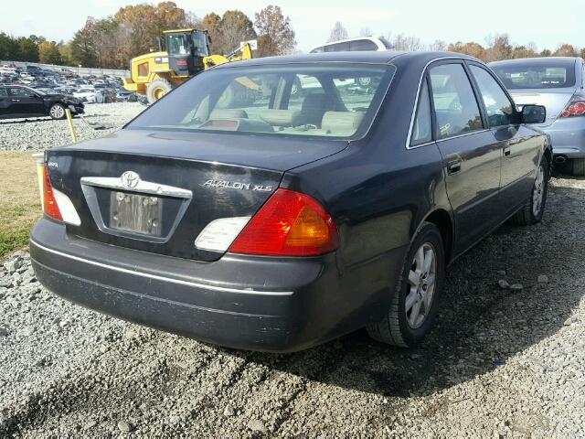 4T1BF28B8YU096999 - 2000 TOYOTA AVALON XL Қара фото 4