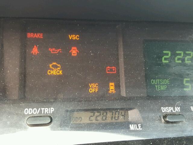 4T1BF28B8YU096999 - 2000 TOYOTA AVALON XL Қара фото 8