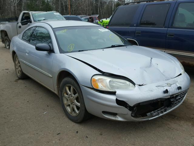 4C3AG42G62E150110 - 2002 CHRYSLER SEBRING LX SILVER photo 1