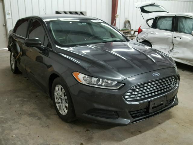 1FA6P0G78F5117089 - 2015 FORD FUSION S CHARCOAL photo 1