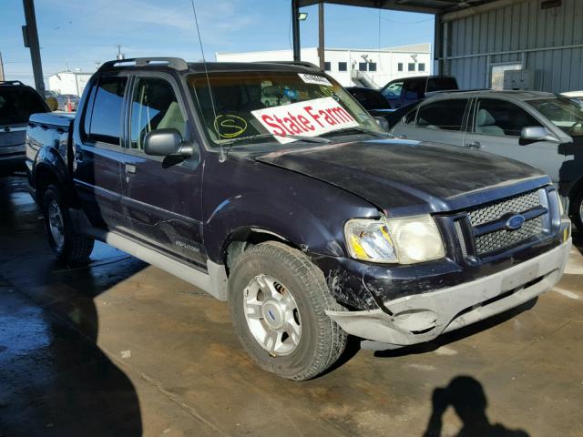 1FMZU77E51UC12064 - 2001 FORD EXPLORER S BLUE photo 1