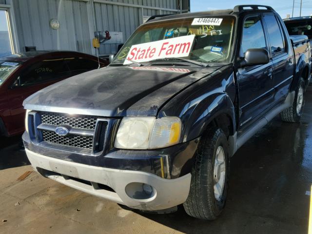 1FMZU77E51UC12064 - 2001 FORD EXPLORER S BLUE photo 2