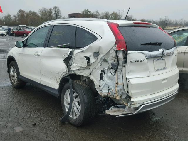 5J6RM4H75GL052294 - 2016 HONDA CR-V EXL 白色 照片 3