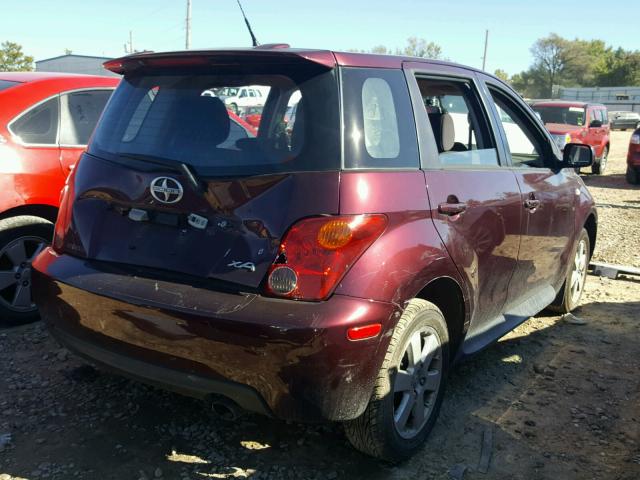 JTKKT624840069150 - 2004 TOYOTA SCION XA PURPLE photo 4