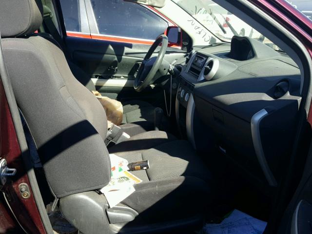 JTKKT624840069150 - 2004 TOYOTA SCION XA PURPLE photo 5