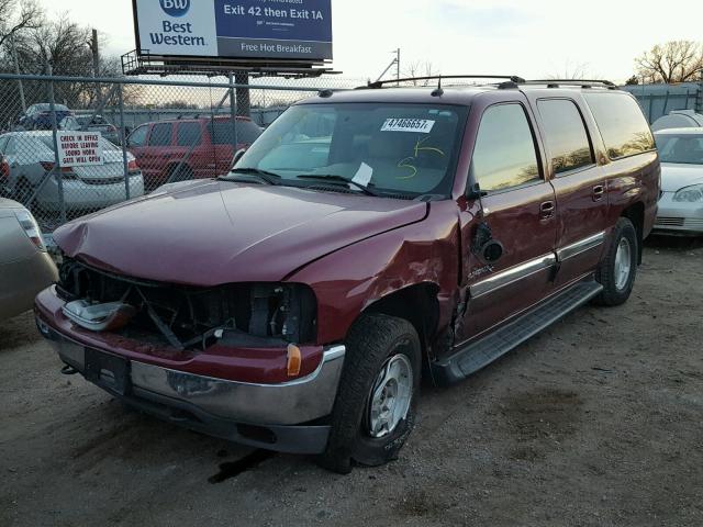 1GKFK16Z24J142340 - 2004 GMC YUKON XL K RED photo 2