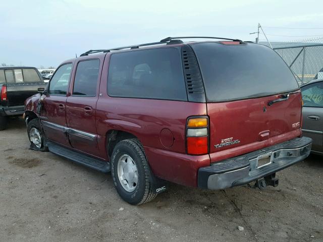 1GKFK16Z24J142340 - 2004 GMC YUKON XL K RED photo 3