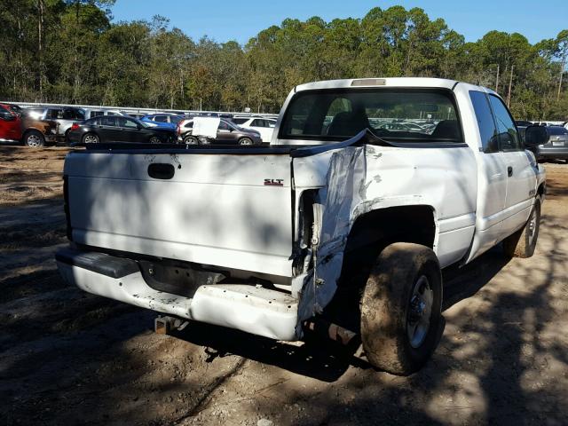 3B7HC12Y1XG141457 - 1999 DODGE RAM 1500 WHITE photo 4