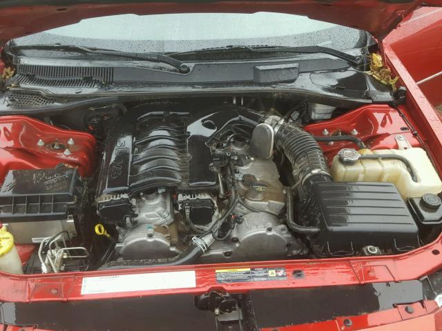 2D4FV47V46H442548 - 2006 DODGE MAGNUM SXT RED photo 7