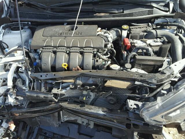 3N1AB7APXGL679875 - 2016 NISSAN SENTRA S WHITE photo 7