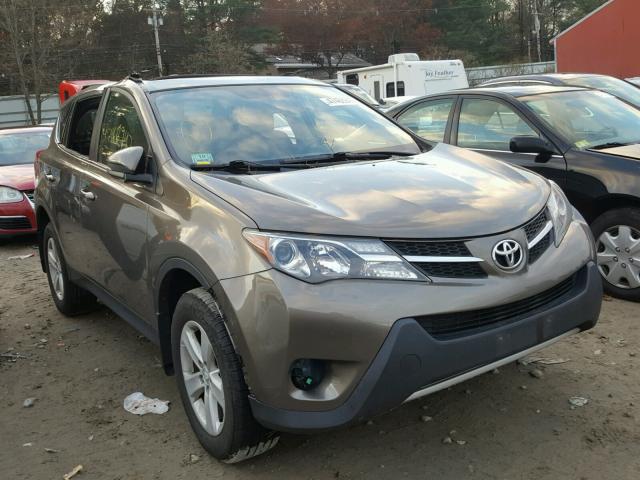 JTMRFREV4D5014703 - 2013 TOYOTA RAV4 XLE GOLD photo 1