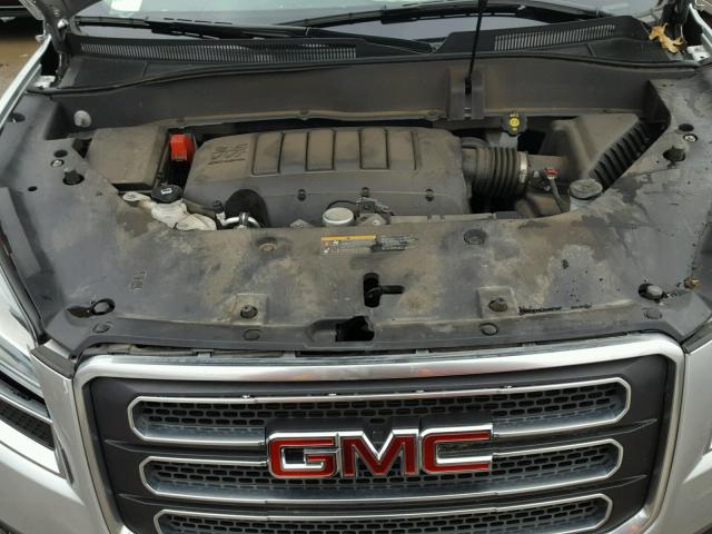 1GKKVRKD8GJ340441 - 2016 GMC ACADIA SLT SILVER photo 7