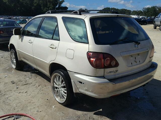 JT6GF10U8Y0081077 - 2000 LEXUS RX 300 WHITE photo 3