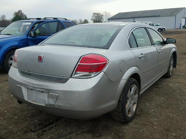 1G8ZS57N17F234522 - 2007 SATURN AURA XE SILVER photo 4