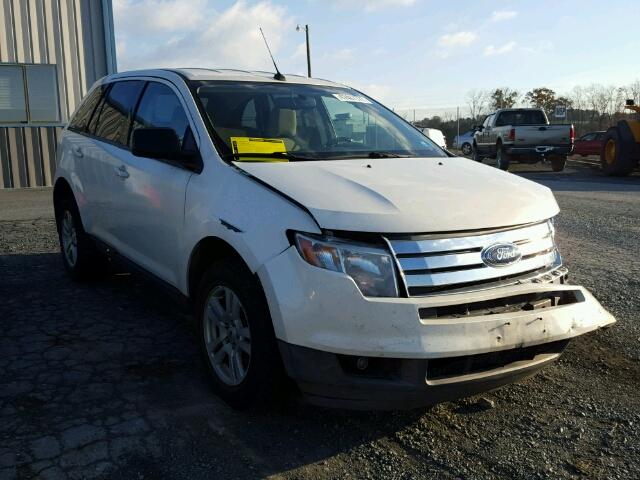 2FMDK48C28BA18104 - 2008 FORD EDGE SEL WHITE photo 1