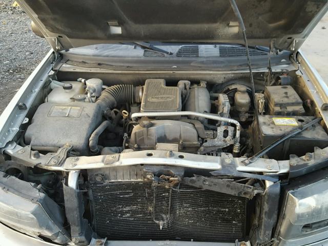 1GNDS13S972270378 - 2007 CHEVROLET TRAILBLAZE SILVER photo 7