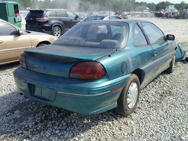 1G2NE12T0VC831044 - 1997 PONTIAC GRAND AM S მწვანე ფოტო 4