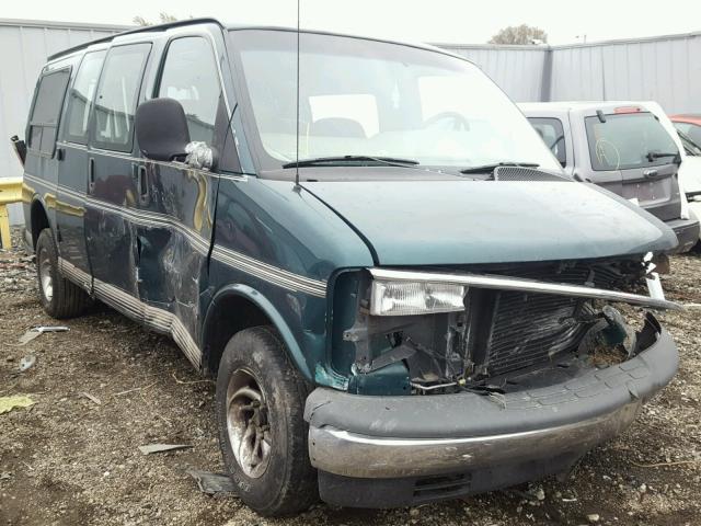 1GBFG15M2Y1258425 - 2000 CHEVROLET EXPRESS G1 GREEN photo 1