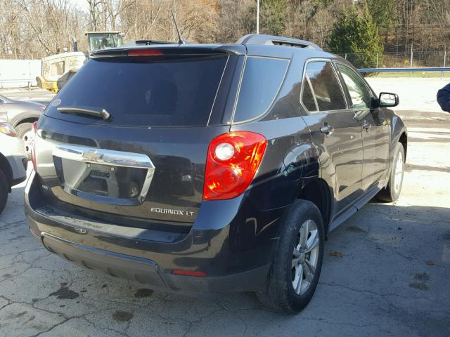 2GNFLEEKXD6326403 - 2013 CHEVROLET EQUINOX LT BLACK photo 4